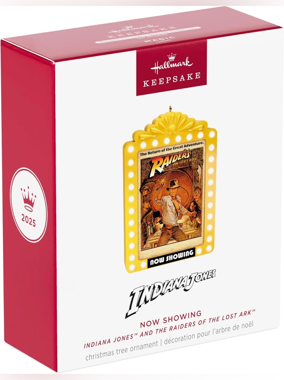 Hallmark Keepsake Indiana Jones Ornament Raiders of the Lost Ark NIB